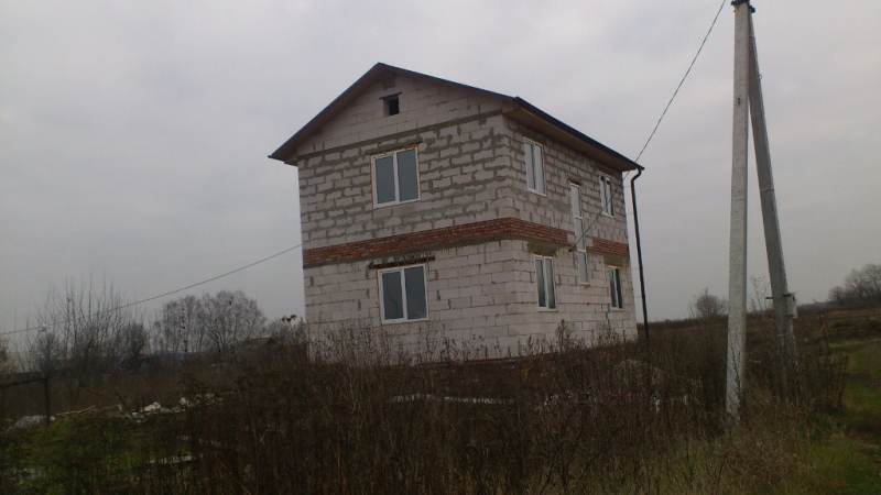 Дом изгазосиликатных блоков