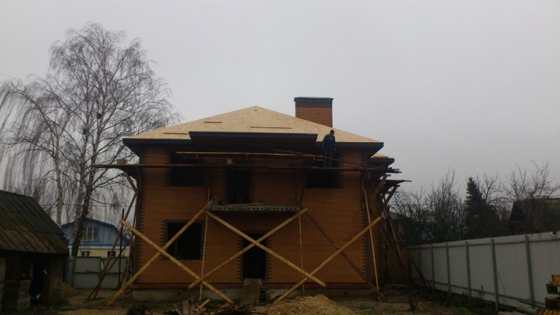 Скатная мягкая кровля