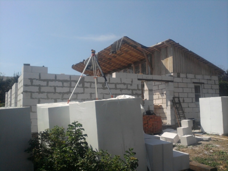 Дом из газосиликатных блоков