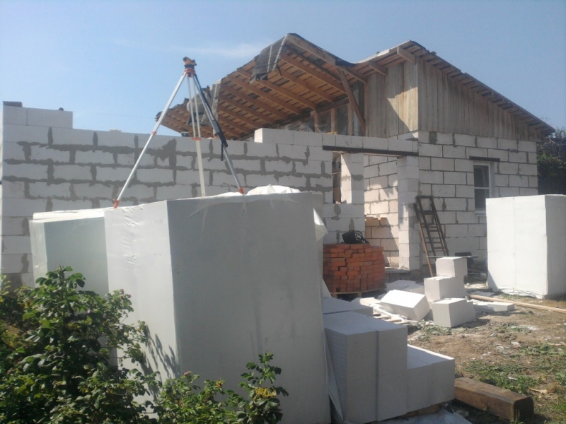 Дом из газосиликатных блоков