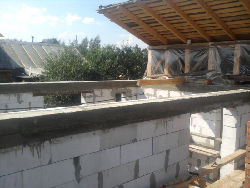 Дом из газосиликатных блоков