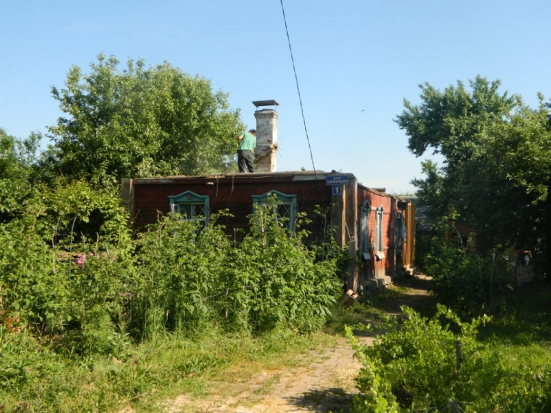 Реконструкция крыши в п.Ожерелье, Каширского района