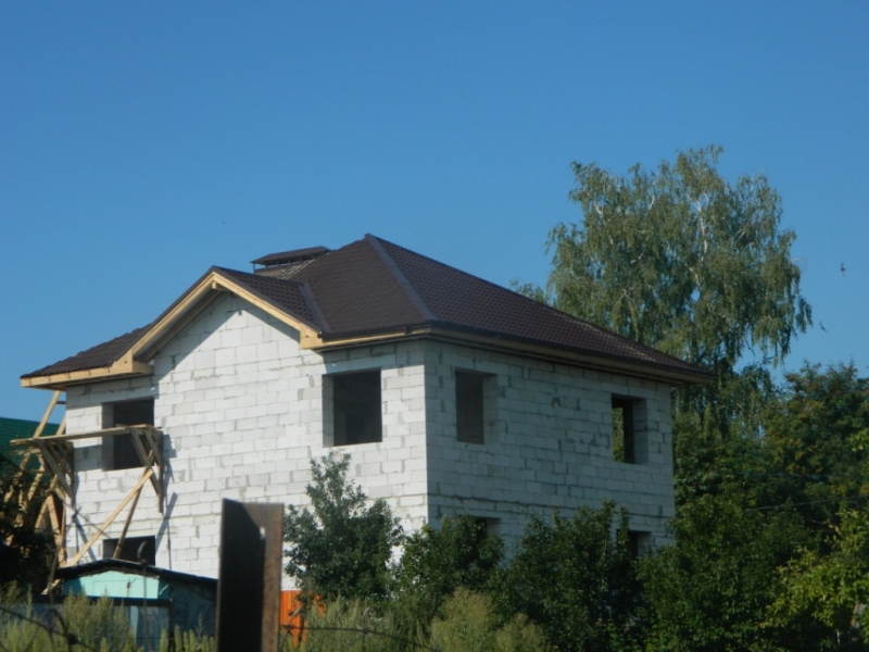 Устройство крыши из металлочерепицы в Кашире, Ступино, Озеры