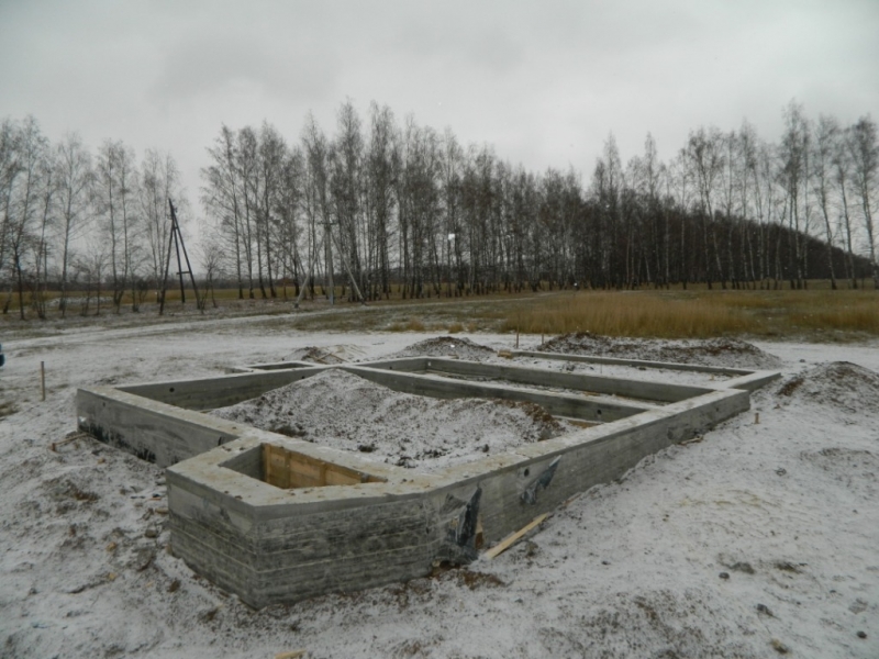 Устройство фундамента в Озеры, Кашира, Ступино