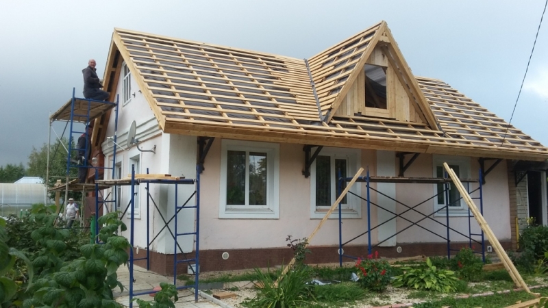 Замена кровли в Каширском районе г. Ожерелье