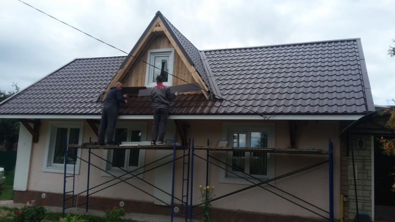 Замена кровли в Каширском районе г. Ожерелье