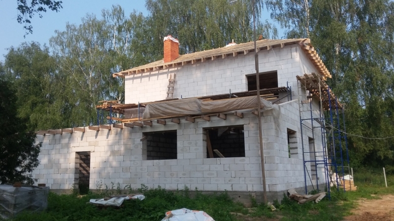 Построить двухэтажный дом из газосиликатных блоков в Ступинском районе