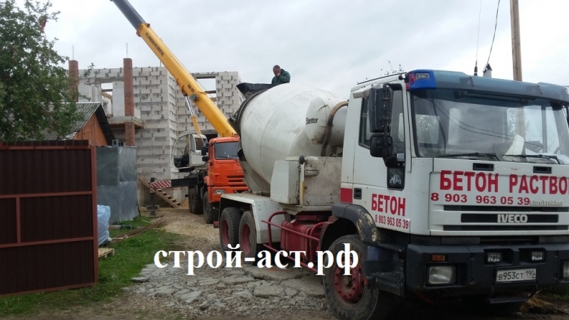 Строительство дома из газосиликатных блоков под облицовочный кирпич в поселке Зендиково