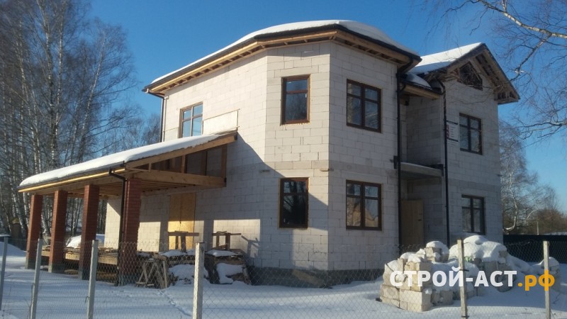 Построить двухэтажный дом из газосиликатных блоков в Ступинском районе