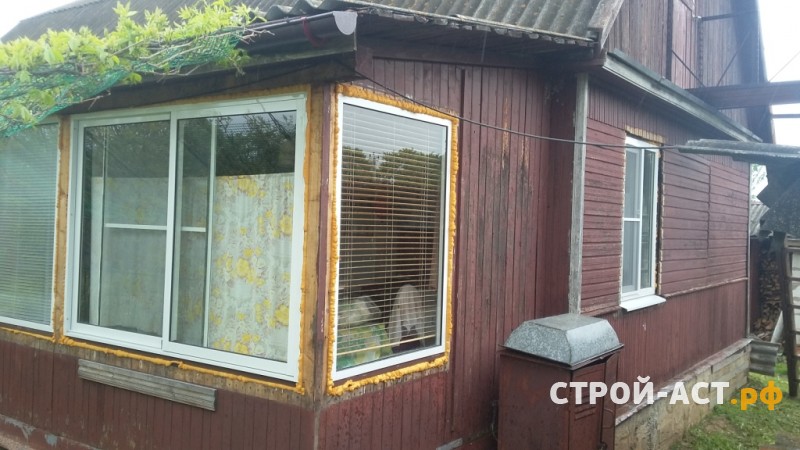 Монтаж сайдинга Деке цвет Капучино с комплектующими Пломбир в Каширском районе