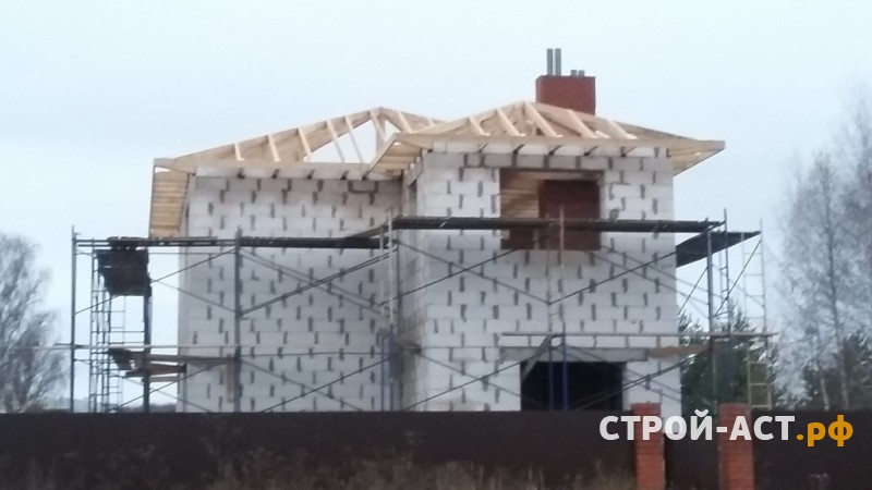 Устройство кровли из гибкой черепицы в Кашире, Ступино, Озеры