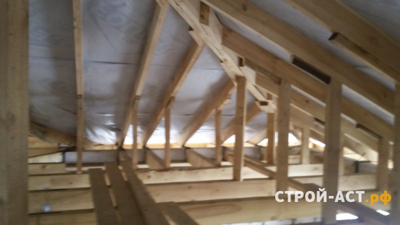 Устройство кровли из гибкой черепицы в Кашире, Ступино, Озеры
