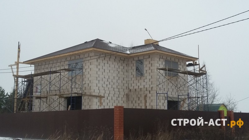 Устройство кровли из гибкой черепицы в Кашире, Ступино, Озеры