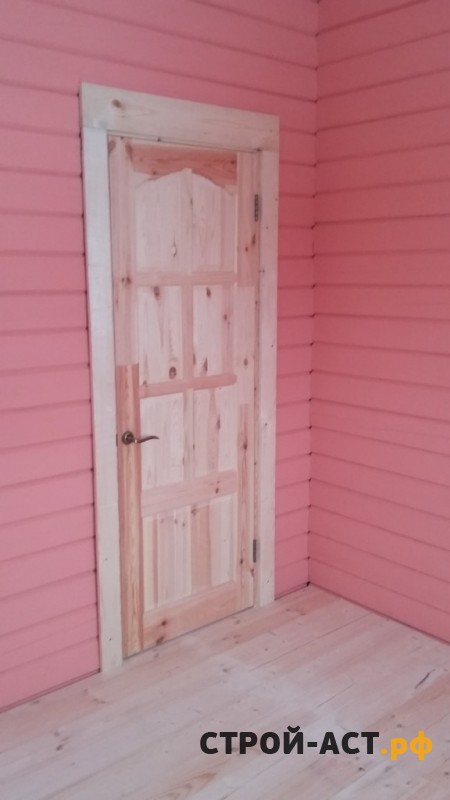 Деревянная отделка дачи в Кашире, Ступино