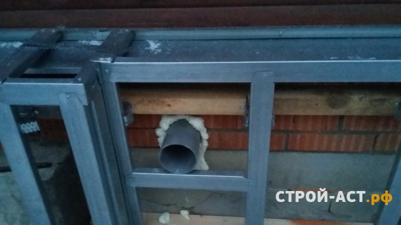 Монтаж фасадных панелей Деке коллекция Fels цвет Ржаной на цоколь дачного дома