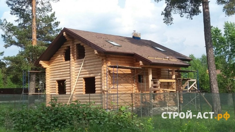 Монтаж гибкой черепицы в Ступинском районе, устройство утепленной мансардной кровли с установкой мансардных окон