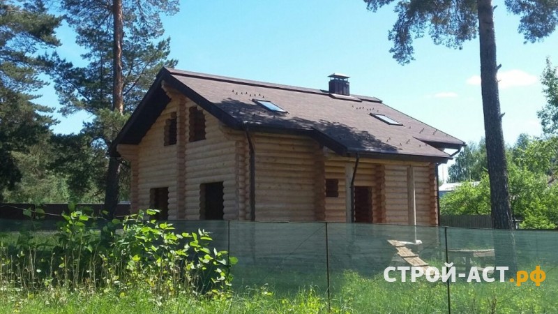 Монтаж гибкой черепицы в Ступинском районе, устройство утепленной мансардной кровли с установкой мансардных окон