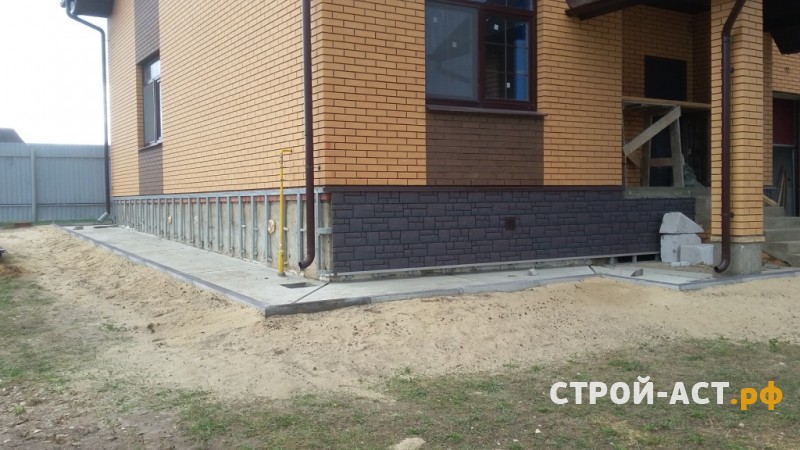 Строительство домов из лицевого кирпича и газосиликатных блоков в Кашире (в процесе строительства бригадой строителей белорусов)Ступино,Озеры,Ожерелье