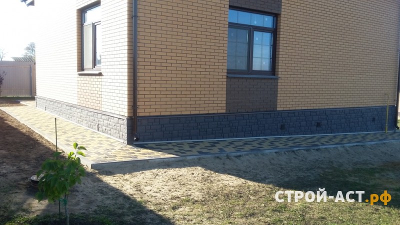 Строительство домов из лицевого кирпича и газосиликатных блоков в Кашире (в процесе строительства бригадой строителей белорусов)Ступино,Озеры,Ожерелье