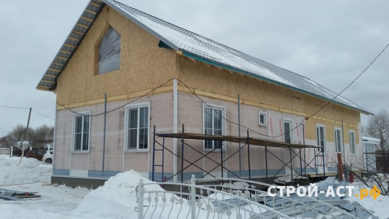 Обшить сайдингом Гранд Лайн здание в Ситне-Щелканово Ступинском районе