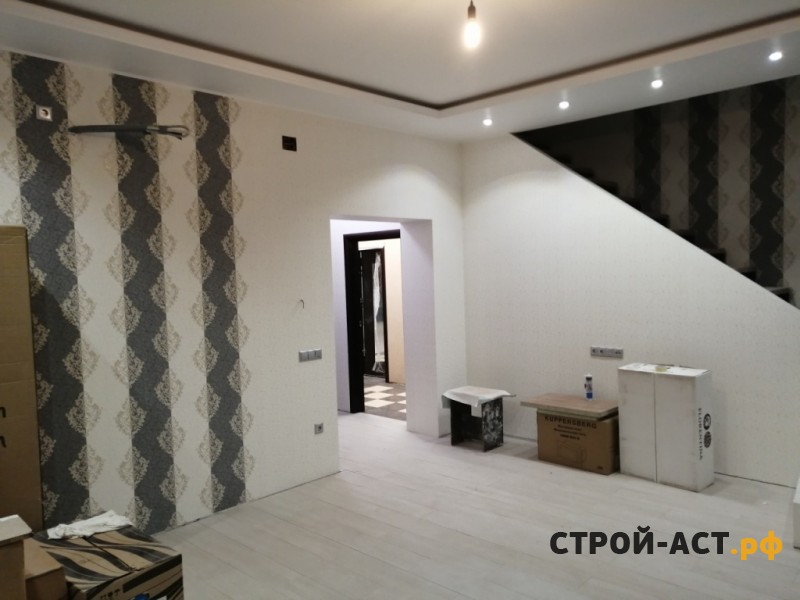 Выполнить отделочные работы в частном доме с мансардой. 