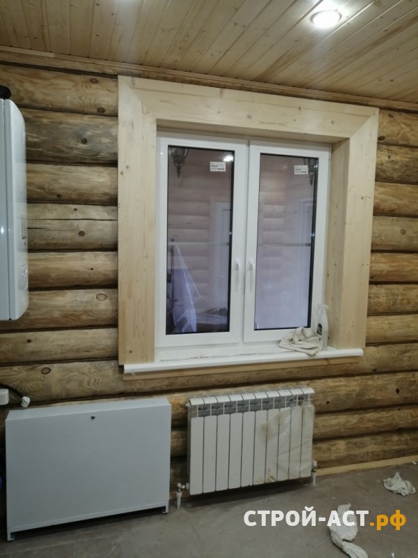 Выполнить работы по внутренней отделки бани (сауны) с помывочной и комнатой отдыха