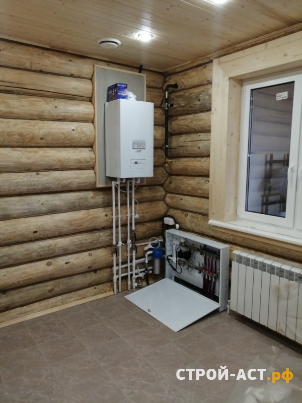 Выполнить работы по внутренней отделки бани (сауны) с помывочной и комнатой отдыха