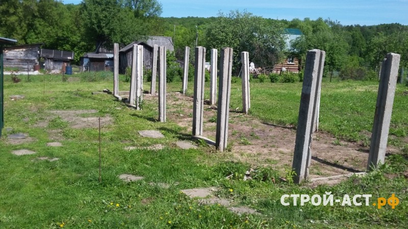 Строительство свайно-ростверкого фундамента с устройством подвала из блоков ФБС для деревянного одноэтажного дома с мансардой в Ступино и Кашире