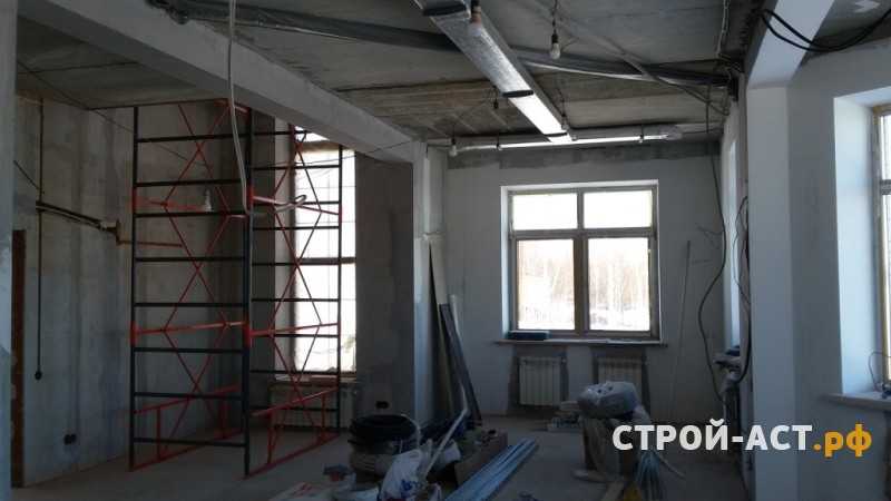 Отделочные работы частного двухэтажного дома