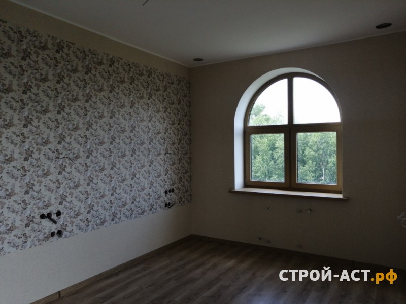 Отделочные работы частного двухэтажного дома