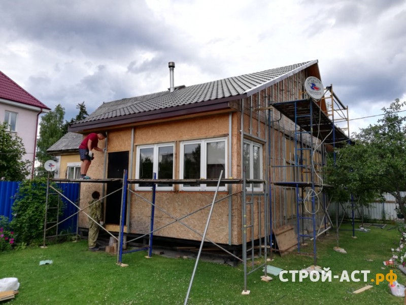 Отделать сайдингом дачный дом в Ступино и Кашире