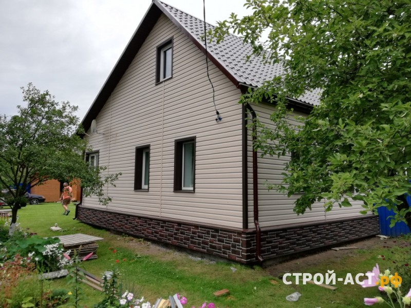 Отделать сайдингом дачный дом в Ступино и Кашире